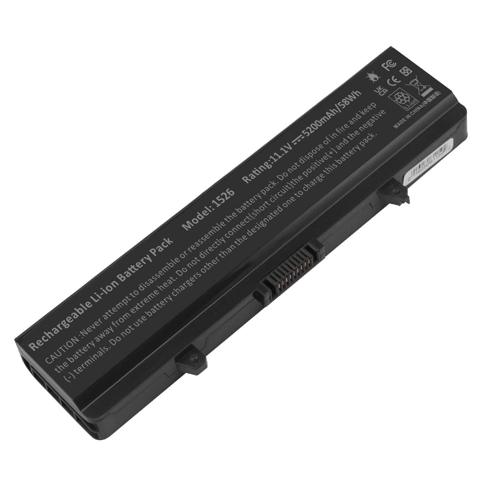 High Capacity Battery for Dell Inspiron 1545 1526 1525 Series 0C601H