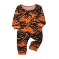 thumbnail image 1 of Family Matching Halloween Pajamas Set, Halloween Print PJs Sets 2 Pieces Loungewear Sleepwear Family Pajamas Matching Pjs, 1 of 5