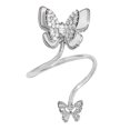 thumbnail image 1 of Exquisito anillo de nudillo abierto Decoración de dedos Mujeres Creative Women Ring, 1 of 5