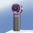 thumbnail image 7 of Portable Turbo Fan 100 Gears Wind Speed Mini Hand Held Fans with Hiking Hook,Type-C Rechargeable Desk Stood Air Cooler B, 7 of 7