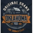 thumbnail image 2 of Original Brand Oklahoma Farming OK Men's Graphic T Shirt Tees Brisco Brands X, 2 of 4