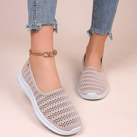 

Women s Fashion Flat Comfortable Single Shoes Mesh Breathable Casual Sneakers Note Please Buy One Or Two Sizes Larger