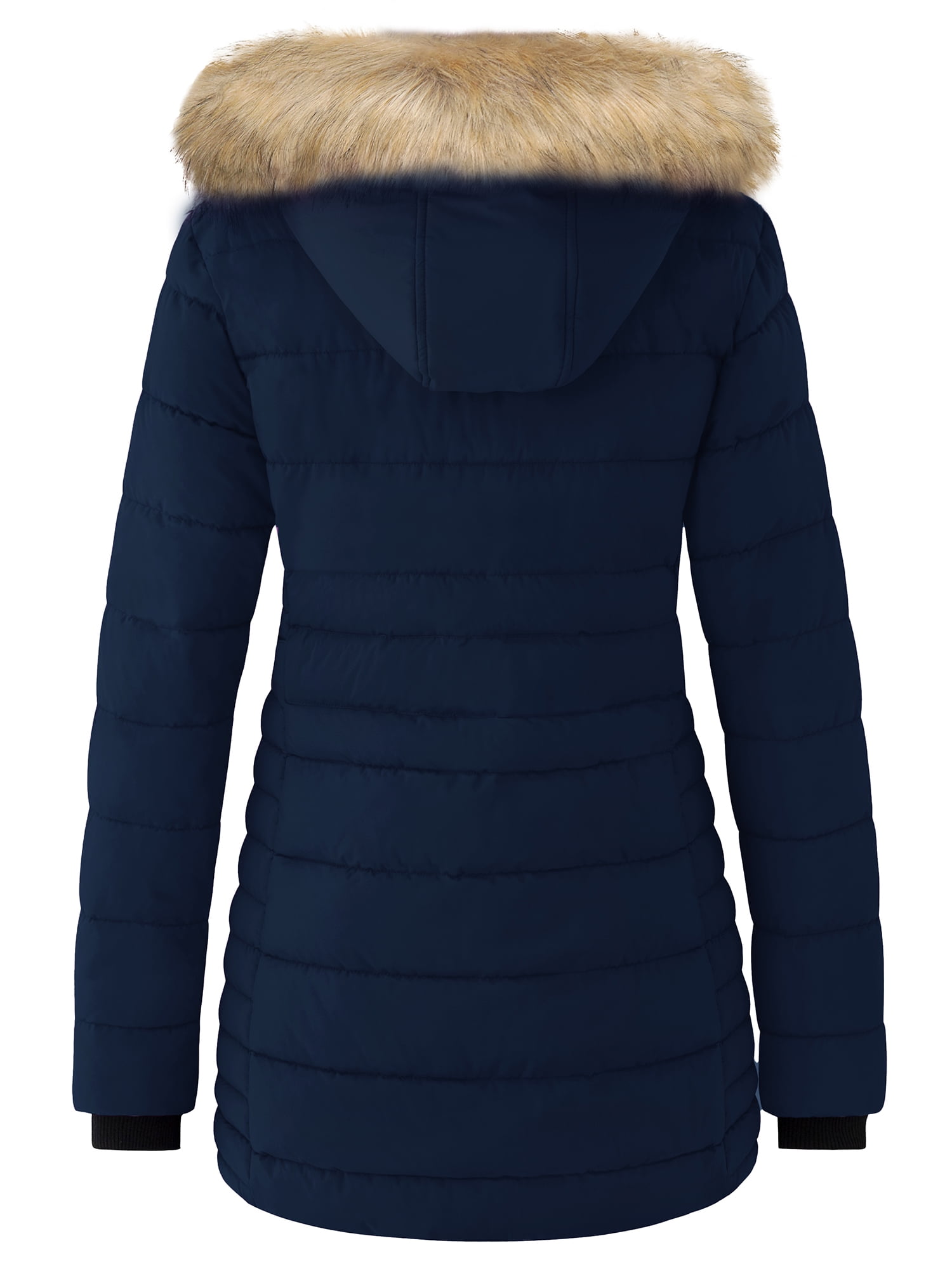 Roselawn down jacket cheap with fur hood