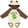 thumbnail image 3 of Inktastic My First Mardi Gras-alligator Boys or Girls Long Sleeve Baby Bodysuit, 3 of 5