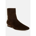 thumbnail image 2 of Hakra Flared Heel Suede Boots, 2 of 11