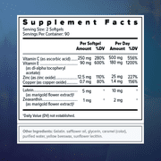 Focus Vitamins Focus Select® AREDS2-Based Eye Formula Softgel, Macular and Ocular Health, 180 Count