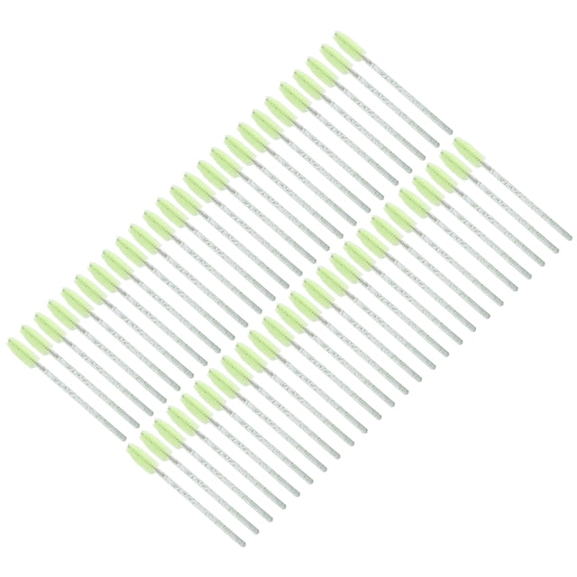 Varitas De Rímel De Pestañas, Cepillos De Pestañas Desechables Desechables, Polvo Delgado, Suave Y Fuerte, Potencia De Agarre, Volumen De Cabello Rico, Material ABS Para ANGGREK Verde