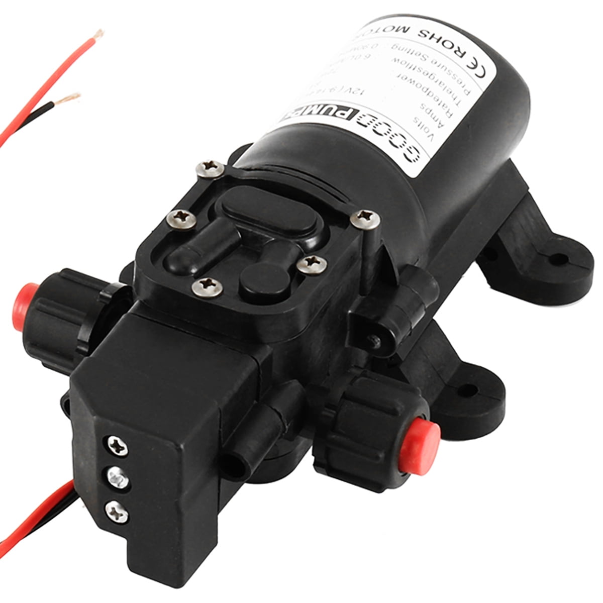 12v 72w Plastic Diaphragm Pump Smart Mini Electric Car Wash Straight