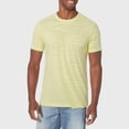 thumbnail image 2 of Mens Crew Neck T-Shirts Short Sleeve UPF 50+ Lightweight Moisture Wicking Casual Basic Tee Shirts Big and Tall Size M-5XL Yellow, 2 of 6