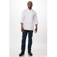 thumbnail image 6 of Chef Works Men's Morocco Chef Coat, Three-Quarter Sleeve Chef Jacket with Pockets, 2XL, White, 6 of 6