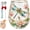 D, variant on 2026 Garden Morning Bliss Glass Tea Cup, 14 Oz Embossed Floral Hummingbird Coffee Mug, Elegant Bird Flower Honey Bee Nature Art Decorative Tumbler for Leaf Coffee Iced Drinks