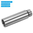 thumbnail image 4 of 2Pcs Shower Head Extension Arms Stainless Steel G1/2 Male to Female 90mm Length, 4 of 9