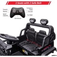 thumbnail image 4 of EastVita Kids 24V Ride on Car with Electric Remote Control Dual Drive Power Ride on Toys 2 Seats SUV Truck Wheels Vehicle, 4 of 10