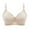 Beige, variant on Ohufall 2025 Summer! Bras for Womens,Women's Non Steel Ring Style Printed Gathered Middle Button Breathable Underwear Daily Bra, 36B/C-44B/C