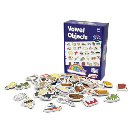 UPC: 0850010476629 | Junior Learning Vowel Objects Educational Magnetic Foam Toys