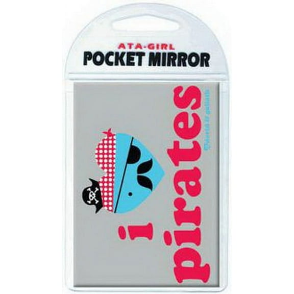 David and Goliath I Heart Pirates Pocket Mirror 50729