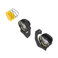 thumbnail image 3 of KC Hilites Driving/Fog Light 97149 Driving/Fog Light; Flex Era; 3 Dual Mode LED Bulb; Triangular Design; 35 Watt Forward Projecting Light/55 Watt Peripheral Light; Combo Beam, 3 of 16