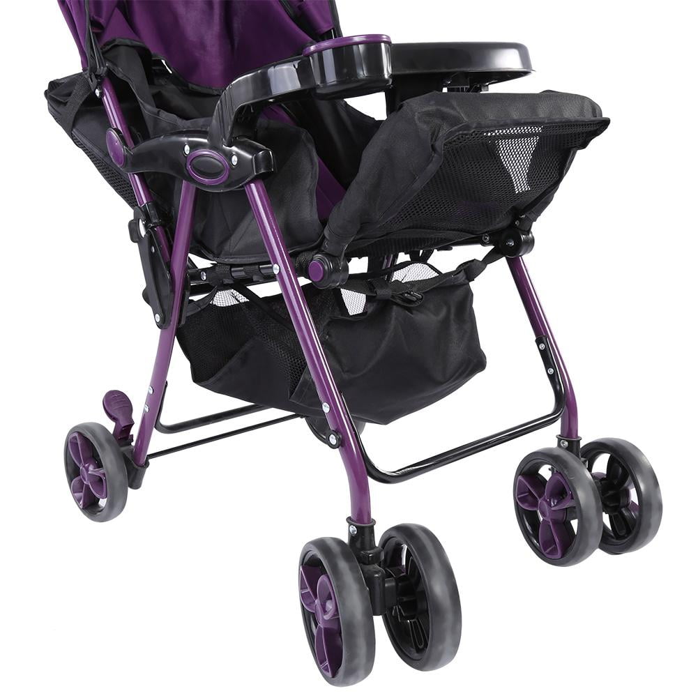 Baby Pram Buggy Universal Bottom Basket Storage Bag for Pushchair Shopping Stroller Buggy Black Colorful