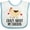 White and Blue, variant on Inktastic Cute Chicken Farming Boys or Girls Baby Bib