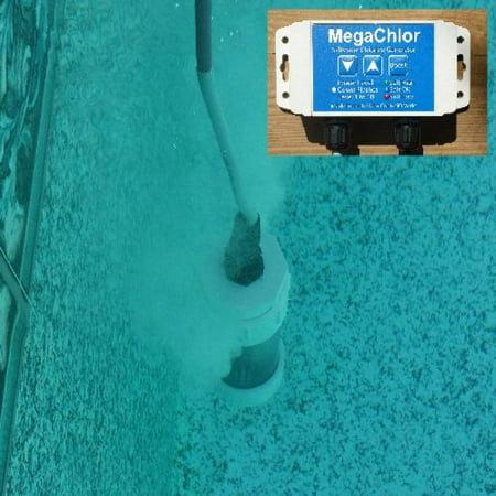 Chlorinator MegachlorDO Salt Water Pool And Swim Spa Chlorine Generator - Drape