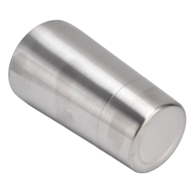 Taza de acero inoxidable anti-escaldaduras, taza para beber cerveza de acero inoxidable 304 de doble pared, taza con aislamiento térmico Logre más