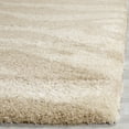 thumbnail image 3 of SAFAVIEH Portofino Henrika Abstract Shag Area Rug, Ivory/Beige, 9' x 12', 3 of 8