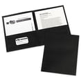 thumbnail image 2 of Avery - Pocket folder - black (pack of 25), 2 of 2