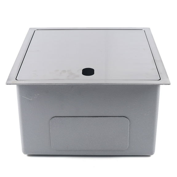 Toolven High-quality 304 Stainless Steel Kitchen Sink with Large Size (13.7811.659.06in), Excellent Drainage, Anti-condensation Coating, Easy Installation
