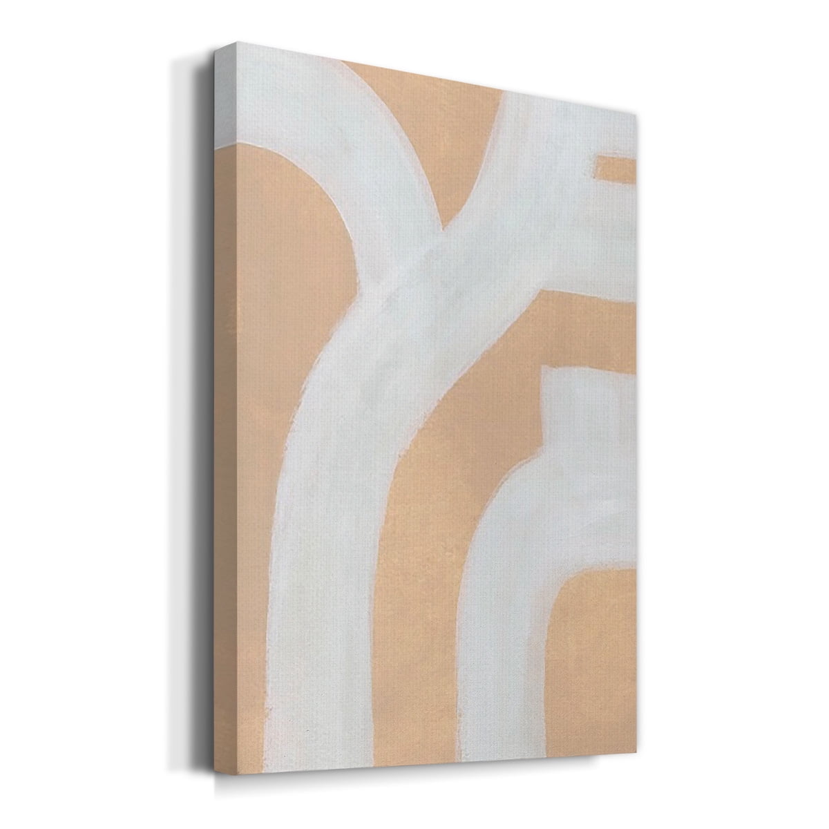 Neutral Winding Paths I Premium Gallery Wrapped Canvas - Ready to Hang