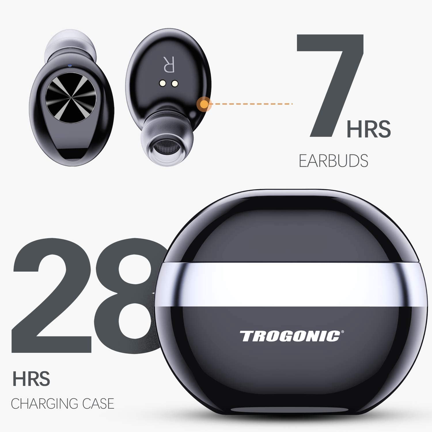 Trogonic TE1 Wireless Earbuds 