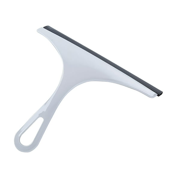 ACDANC Household Cleaning Bathroom Mirror Cleaner with Silicone Blade Holder Hook Car Glass Shower Squeegee Household Supplies Blue