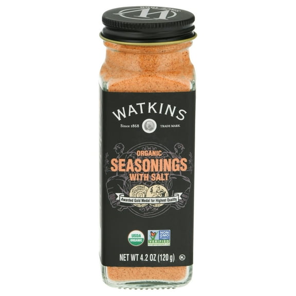 Watkins Organic Seasoned Salt 4.2 oz (Pack Of 6)
