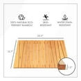thumbnail image 6 of ToiletTree Products Bamboo Bath Mat Non-Slip Wood Floor Mat for Shower, Pool, Kitchen and More, 6 of 8