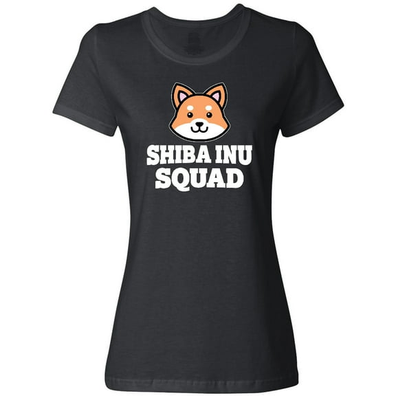 Inktastic Dog Shiba Inu Squad Women's T-Shirt