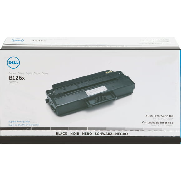 Dell G9W85 Dell Toner Cartridge - Black - Laser - Standard Yield - 1500 Page - 1 / Pack