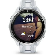 Garmin Forerunner 965 Running Smartwatch, Colorful AMOLED , Training Metrics and Recovery Insights, Whitestone and Powder Gray