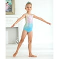 thumbnail image 5 of Girls Gymnastics Leotards with Shorts Kids Toddler Tumbling Outfits Sleeveless Sparkle Ballet Dance Activewear Leotard Biketards 5-14 Years, 5 of 9