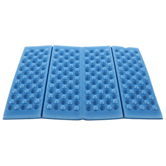 Cushion Outdoor Inflatable Folding Mattress Foam Topper Blue