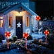 thumbnail image 1 of 2025 Solar Powered Circular Candy Cane Light, 1 of 8