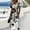 Dark Gray, variant on Womens Spring Floral Printed Maxi Dress 2026 Elegant V Neck Belted Summer Wedding Prom Cocktail Beach Dresses