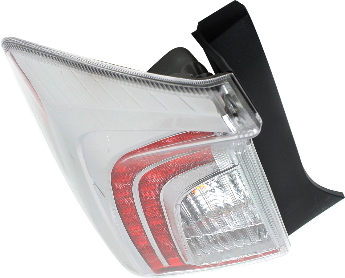 Tail Light Compatible With 2012-2015 Toyota Prius Left Driver With bulb(s)