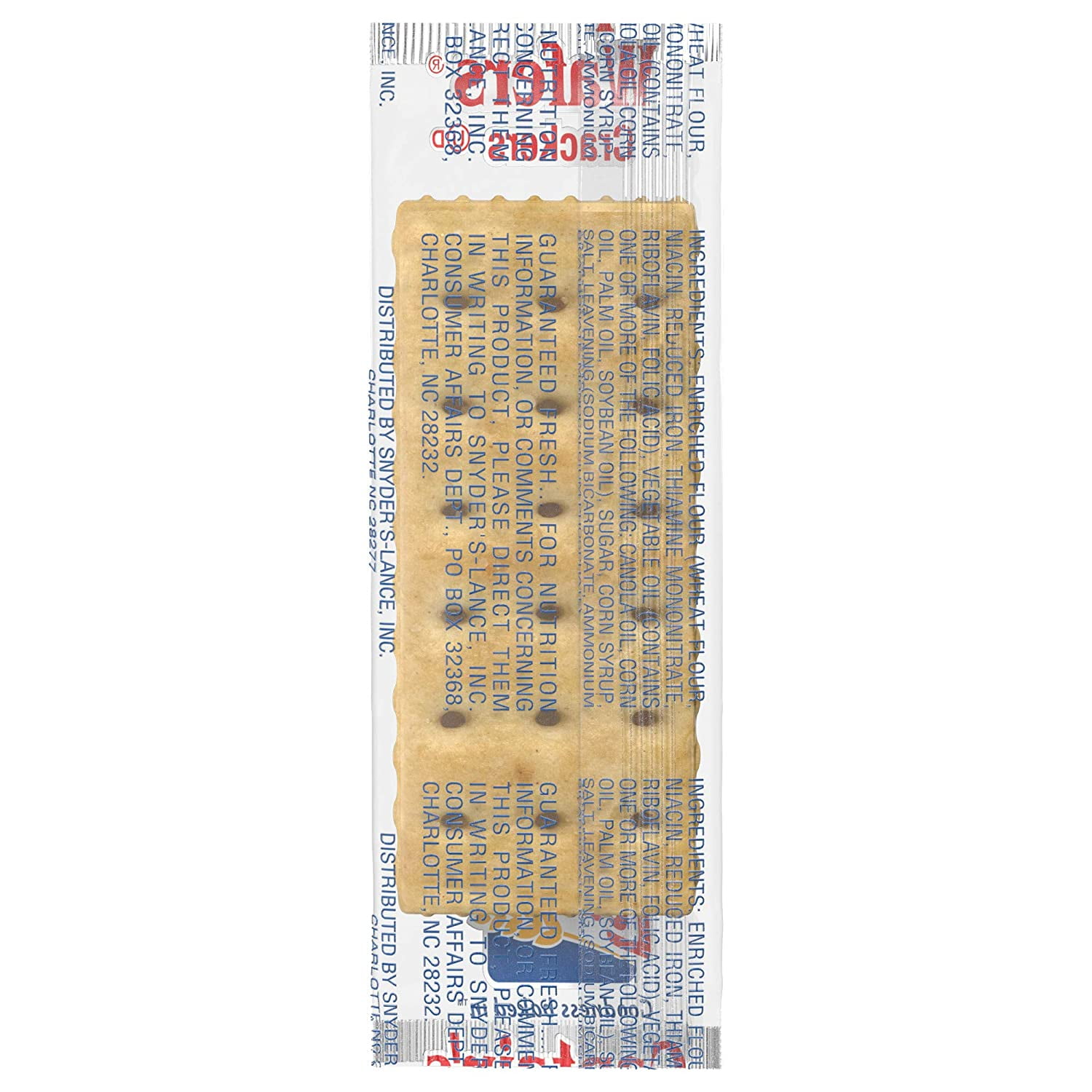 Lance Captain's Wafers Crackers - Two Crackers per Pouch - Pack of 50