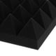 thumbnail image 3 of 4 Pcs Panel de Espuma Acústica de Insonorizada Tablero para de Música Conjunto de Recolección Negro, 3 of 9