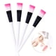 thumbnail image 4 of Barras blancas, barras de polvo, brochas para máscara, brochas de maquillaje, brochas de belleza, herramientas para máscara, máscara de tóner para limpiar brochas pequeñas (10 unidades), 4 of 5
