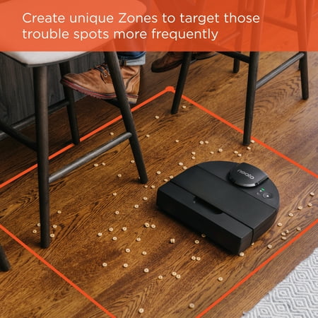 Neato Robotics - D9 Intelligent Wi-Fi Connected Robot Vacuum - Black