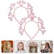 thumbnail image 3 of 2 Pcs Hair Accessories Girls Valentines Day Hair Band Heart Headbands Girls Valentines Party Headbands Valentines Headdress, 3 of 3