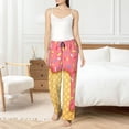 thumbnail image 6 of Lsque Pink Ice Cream Print Women's Pajama Pants, Lounge Pant - Comfortable Home Wear,Elastic Waistband, Stylish Design-X-Large, 6 of 9