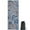 Blue Paisley and, variant on Blue Leaf Pattern Hot Yoga Mat Towel Non Slip for Hot Yoga - Quick-Drying Yoga Mat Cover with 4 Corner Pockets with Travel Bag - Hot Yoga Towel Non Slip Grip Moisture Wicking Sweat 70"x26"