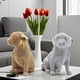 thumbnail image 2 of Producto de Lujo Moderno Nórdico, Cuentas de Punto, Decoración de Perro, Animal Doméstico, Adornos Artesanales de Resina C, 2 of 5