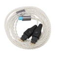 thumbnail image 2 of Headphone Cable,2 Pin Sound Cable Replacement Earphone Cable Core Silver Plated Copper Earphone Cable Impressive Results, 2 of 9